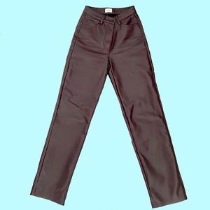 Aritzia Melina pants in cabo chip purple
